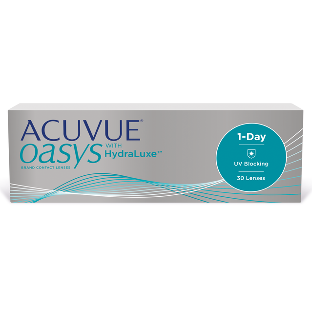ACUVUE® OASYS® 1-DAY with HydraLuxe™ TECHNOLOGY